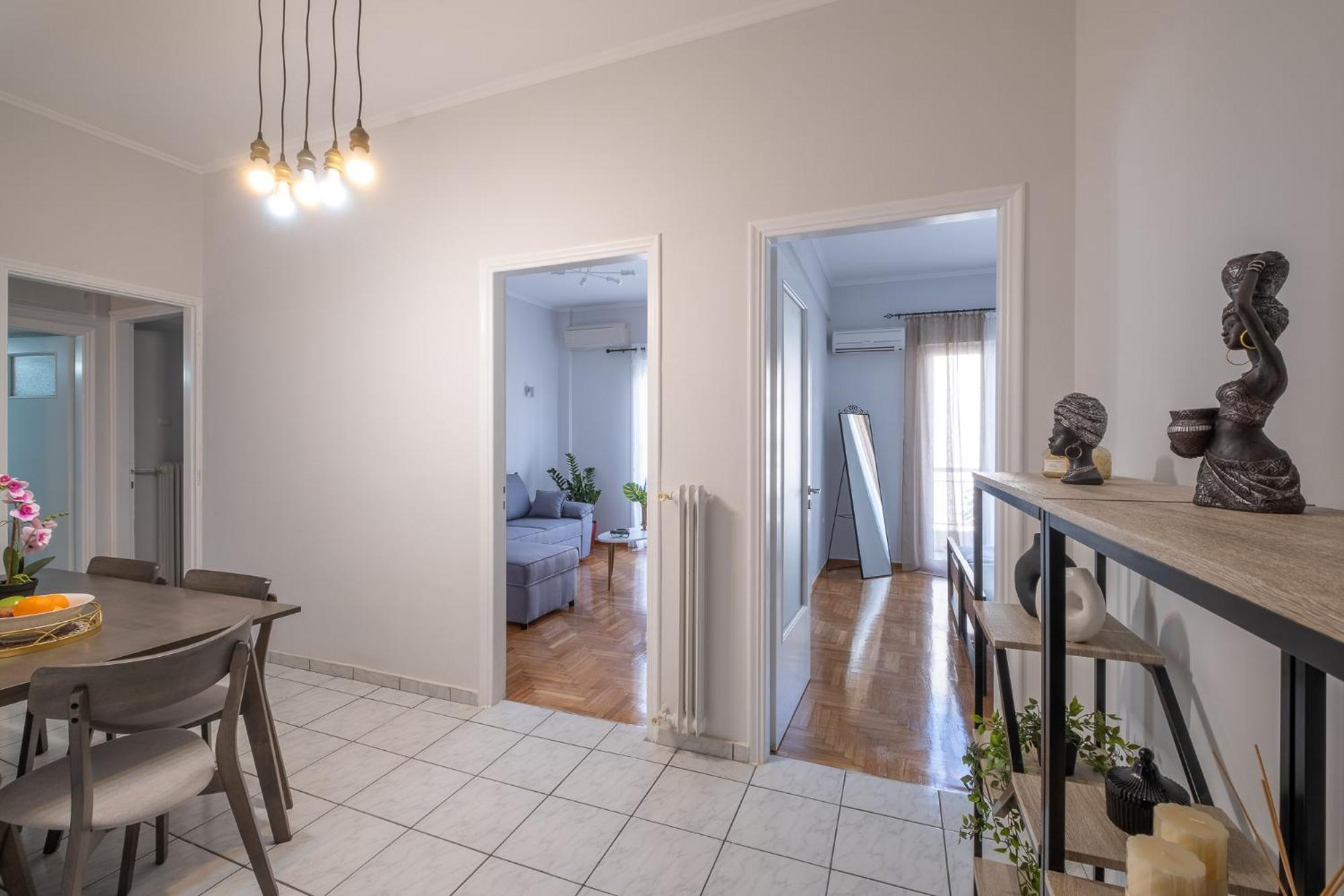 Lovely And Modern 3Bd Apartment Close To Ampelokipoi Metro Афины Экстерьер фото